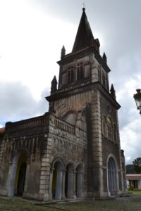 A church we visited in our search of the volcano museum . . . 